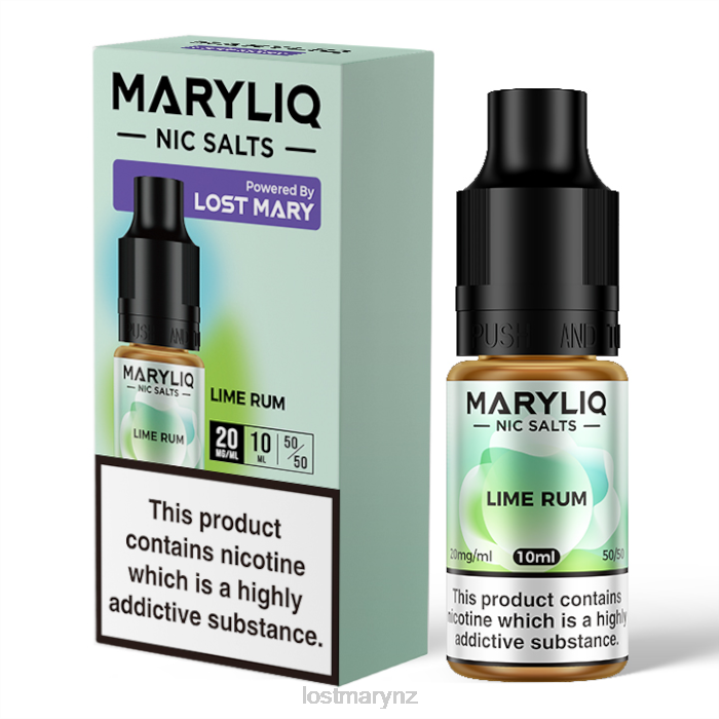 LOST MARY Vape - LOST MARY MARYLIQ Nic Salts - 10ml 2L4R212 Lime