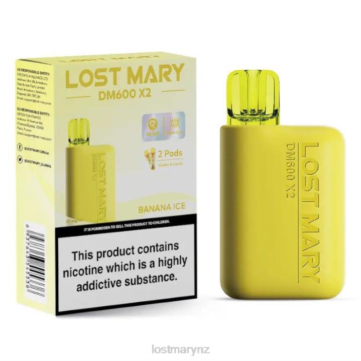 LOST MARY Price - LOST MARY DM600 X2 Disposable Vape 2L4R187 Banana Ice