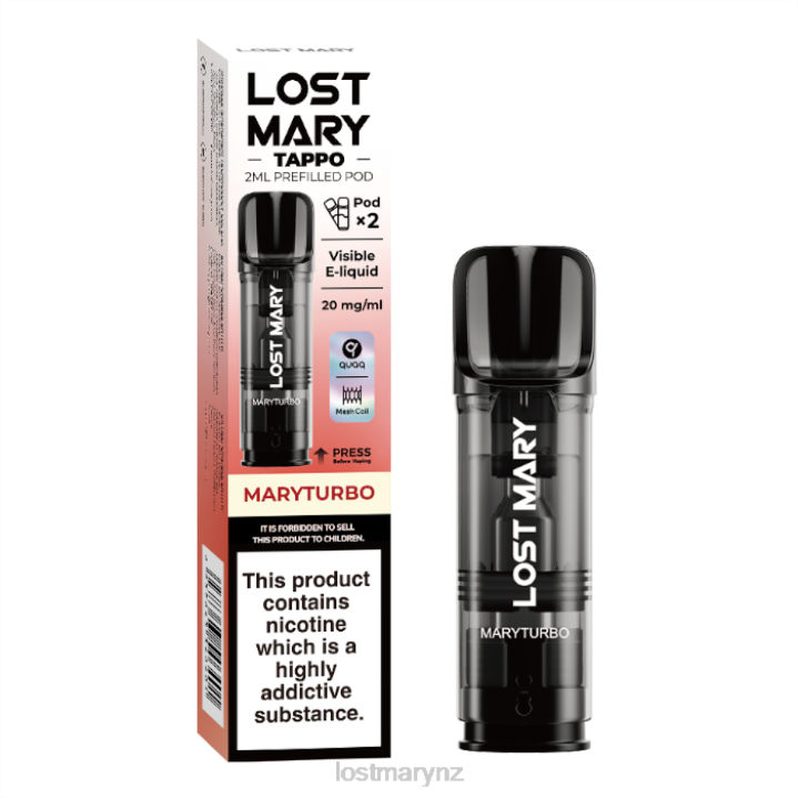 LOST MARY Sale - LOST MARY Tappo Prefilled Pods - 20mg - 2PK 2L4R185 Maryturbo